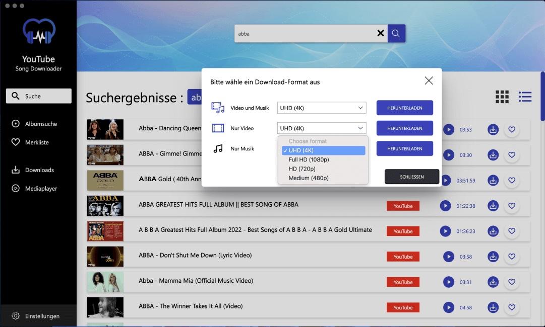 Abelssoft YouTube Song Downloader - YouTube 视频音频下载工具[Windows]